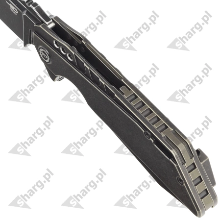 Nóż składany Bestech Shodan Black Titanium, Black Stonewashed CPM S35VN by Todd Knife and Tool (BT1910B)