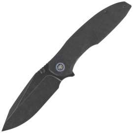 Nóż składany Remette RT-Cool Whale Black G10, Titanium / Stonewashed 14C28N (RTCL-G2)