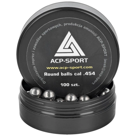 ACP-Sport .454 lead bullets, 100 pcs (JW454)