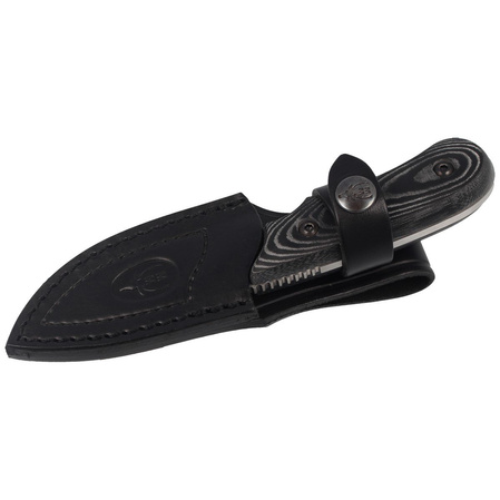 Muela Full Tang Black Micarta, Satin X50CrMoV15 (IBEX-8M)