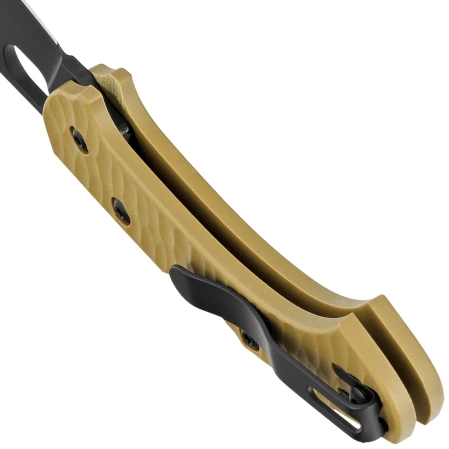 Nóż składany Fox Zero 2.0 Desert Warrior OD Green FRN, Black Top Shield Becut by Jens Ansø (FX-311 OD)