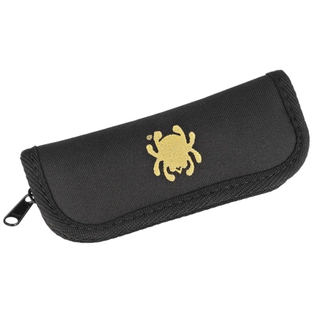 Spyderco SpyNano Flash Batch Knife Green Canvas Micarta/Titanium, Satin M398 (C268MTIP)