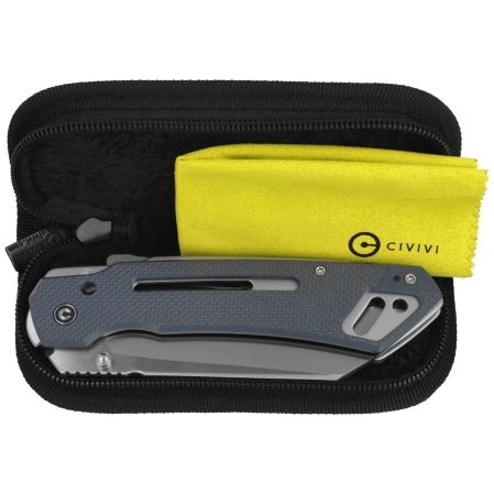 Civivi Buster FG Knife Neutral Blue G10, Satin Nitro-V by Snecx Tan (C24052-2)