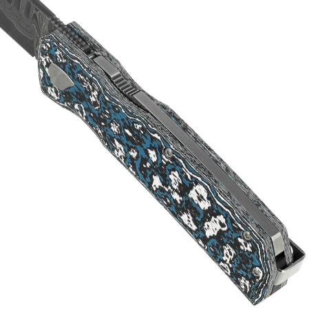 Maserin 502 Power Knife Frost FatCarbon, MagnaCut Damascus by Sergio Consoli (502/DM)