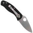 Spyderco Persistence G-10 Black PlainEdge Knife (C136GP)