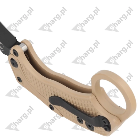 Nóż grawitacyjny Reate EXO-K Gravity Karambit Tan Aluminium, Black PVD N690