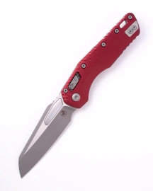 Microtech MSI S/E Knife Fluted Merlot Aluminum, Apocalyptic M390MK by Tony Marfione (210-10APFLMR)