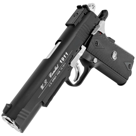 Pistolet wiatrówka WinGun Colt 1911 U.S. Combat Black 4.5 mm, CO2