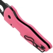 Nóż składany Spyderco MicroJimbo Sprint Run Pink G10, Black DLC CPM S30V by Michael Janich (C264GPNBKP)