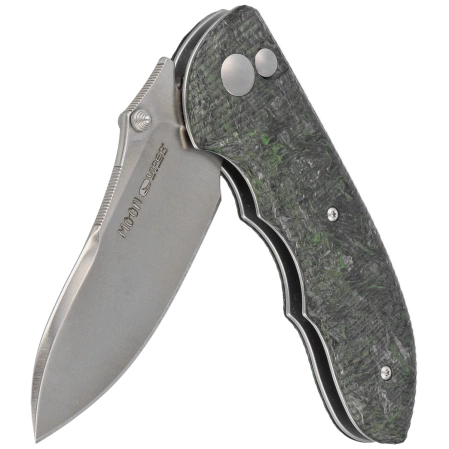 Viper Moon Dark Matter Green Fat Carbon, Satin MagnaCut by Fabrizio Silvestrelli (V6008FCV)