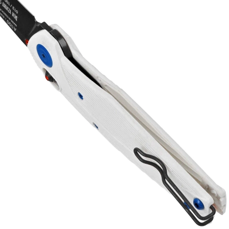 ANV A100 1918 BB Limited Edition No 26/100 Knife White GRN, Black DLC Sleipner (ANVA100-036)