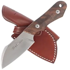 Viper Handy 2 Walnut Wood, Satin M390 by Fabrizio Silvestrelli (VT4048NO)