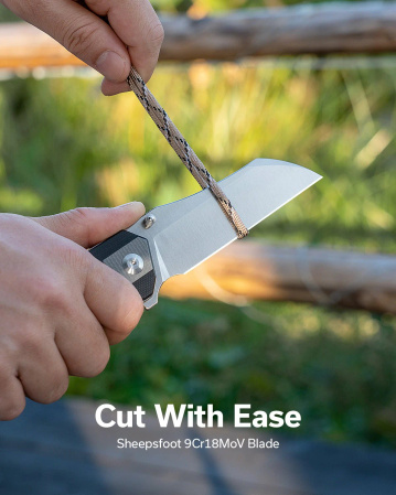 Nóż składany Sencut Draxor Gray/Black G10, Satin 9Cr18MoV (S24035-3)