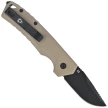 Nóż automatyczny Tekto A3 Delta Mini D/P Desert G10, Black D2