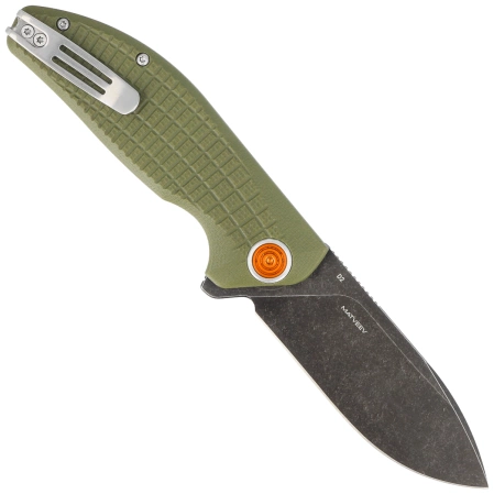 Nóż składany BlackFox Acutus OD Green G10, Black PTFE D2 by Grigorii Matveev (BF-764 OD)