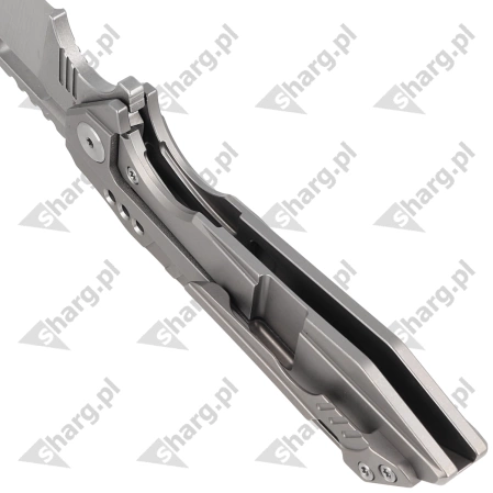 Nóż składany Bestech Shodan Grey Titanium, Stonewashed / Satin CPM S35VN by Todd Knife and Tool (BT1910A)