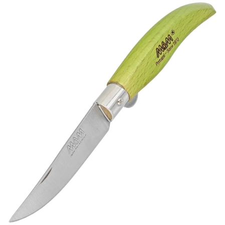 MAM Iberica S z blokadą, Green Beech Wood, Steel HD knife (2011-GR)