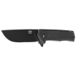 Tekto F1 Alpha Knife Black G10, Bronze HW, Black D2