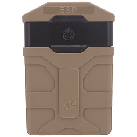 ESP holder with UBC-01 belt clip for magazine 5.56 of the rifle AR15/M16/M4 (MH-04-AR15 KH)