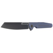 WE Knife Reiver LE No 027/260 Blue Titanium, Black Stonewashed CPM S35VN knife (WE16020-4)