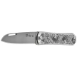 Fox Vulpis LE No 140/300 Pocket Knife Sterling Silver 925, Polished M390 (FX-VP130 AG)