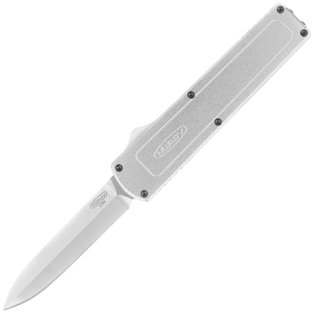 Mikov Raptor OTF Knife Silver Aluminum, Satin 440C (V2411048)