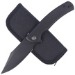 Civivi Knife Sinisys Black Coarse G10, Black Stonewashed 14C28N (C20039-1)