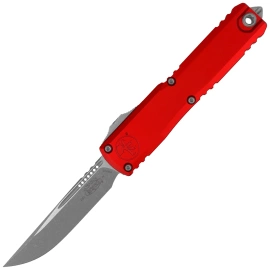 Microtech Ultratech Gen IV S/E OTF Knife Red Aluminum, Apocalyptic M390MK by Tony Marfione (11214-10APRD)