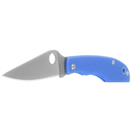 Nóż składany Spyderco Grasshopper Blue G10, Satin 12C27 (C138GBLP)