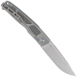 Nóż składany RikeKnife Aragil Dark Gray Titanium/Carbon Fiber, Satin M390 by Ivan D. Braginets (RK-Aragil-DG)