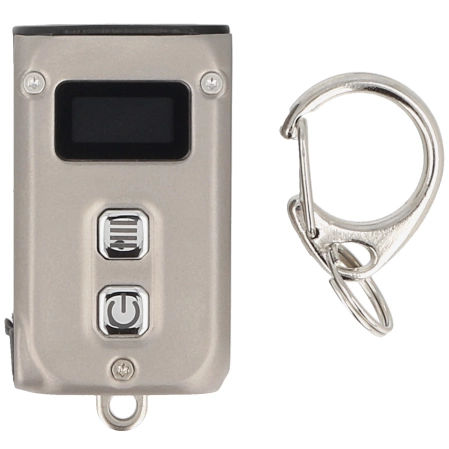 Latarka brelok NiteCore 500lm, Li-ion Battery / 280mAh, titanium (TINI2 Ti)