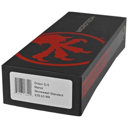 Nóż automatyczny OTF Microtech Dirac D/E Merlot Aluminium, Stonewashed by Tony Marfione (225-10MR)