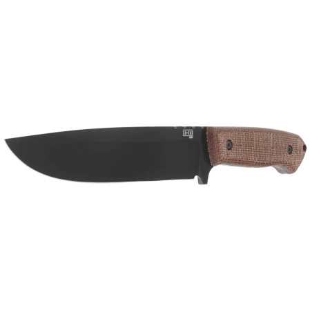 Za-Pas Expendable Brown Micarta, Black Cerakote NMV Knife