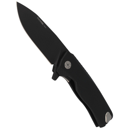 Nóż składany LionSteel ROK Black Aluminium, Black M390 by Molletta (ROK A BB)