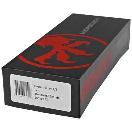 Nóż składany Microtech Socom Elite T/E-M Tan Aluminium, Stonewashed M390MK by Tony Marfione (161-10TA)