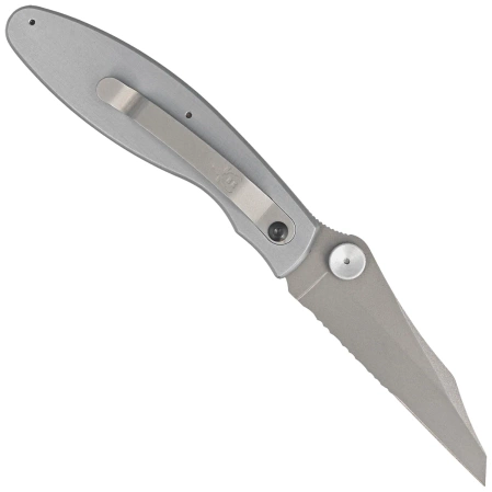 Nóż składany Muela KSC-7M Gray Aluminium/Black Micarta, Satin 440C
