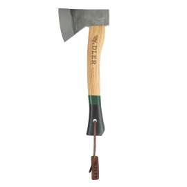 Toporek Adler Scout Black / Green Ash Wood, C60 Carbon Steel (280.0E030A012)