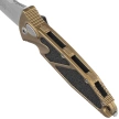 Microtech Socom Elite Auto S/E Automatic Knife Tan Aluminum, Stonewashed M390 by Tony Marfione (160A-10TA)