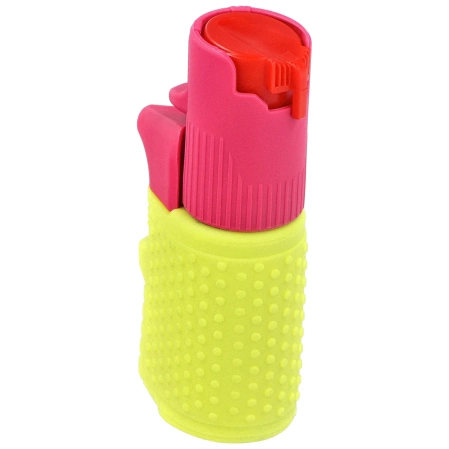 Gaz pieprzowy ESP Hurricane Flashlight Yellow/Pink 15 ml - strumień