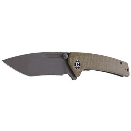 Nóż składany CIVIVI Keen Nadder Olive Micarta, Gray Stonewashed (C2021C)