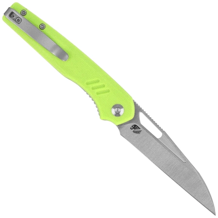Civivi Guile Knife Fluorescent Green G10, Satin 14C28N by Shawn Ashmore (C24062B-2)