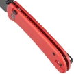 Civivi Qubit Red Aluminum, Black Stonewashed 14C28N knife (C22030E-2)