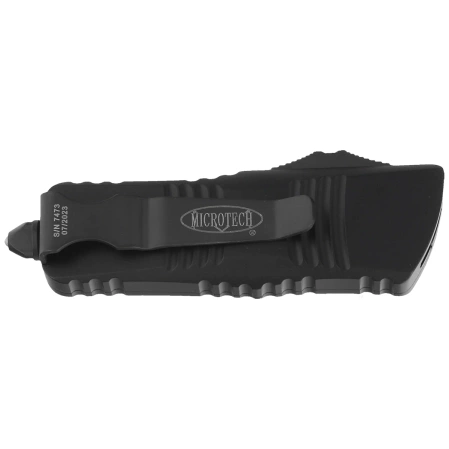 Nóż automatyczny OTF Microtech Mini Troodon D/E Black Aluminium, Black by Tony Marfione (238-1T)