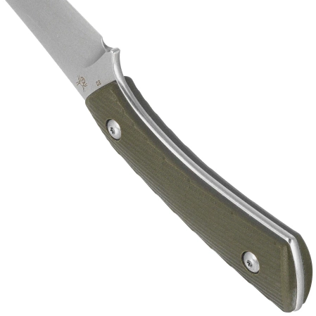 Bestech Step Knife Green G10, Stonewashed D2 by Denis Simonutti (BFK06B)