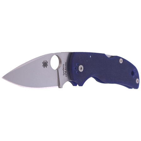 Nóż składany Spyderco Native 5 Dark Blue G10, Satin CPM S110V by Sal, Eric Glesser (C41GPDBL5)