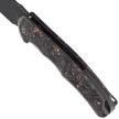 Nóż składany Civivi Praxis Shredded Carbon Fiber / Copper Shred, Black Stonewashed 9Cr18MoV (C803I)