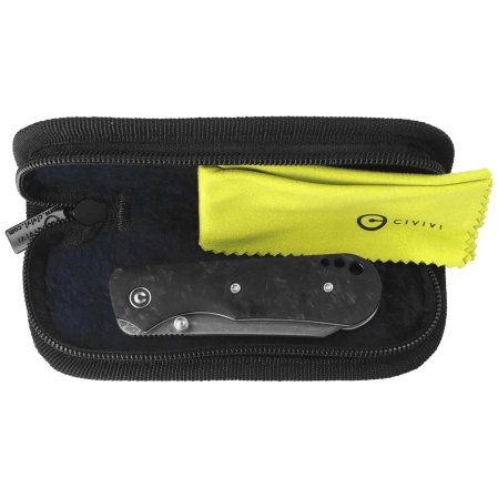 Nóż składany Civivi Crabby Shredded Carbon Fiber, Damascus by Ken Onion Jr. (C24055-DS1)