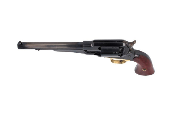 Pietta 1858 Remington New Model Army Steel .44revolver set: Round Balls, Safety Glasses, Percussion Caps, Capper