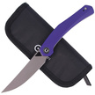 CIVIVI Knife Lazar Purple G10, Gray Stonewashed by Elijah Isham (C20013-2)