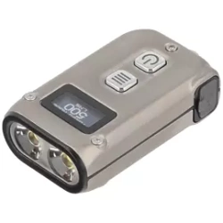 NiteCore pendant flashlight 500lm, Li-ion Battery / 280mAh, titanium (TINI2 Ti)